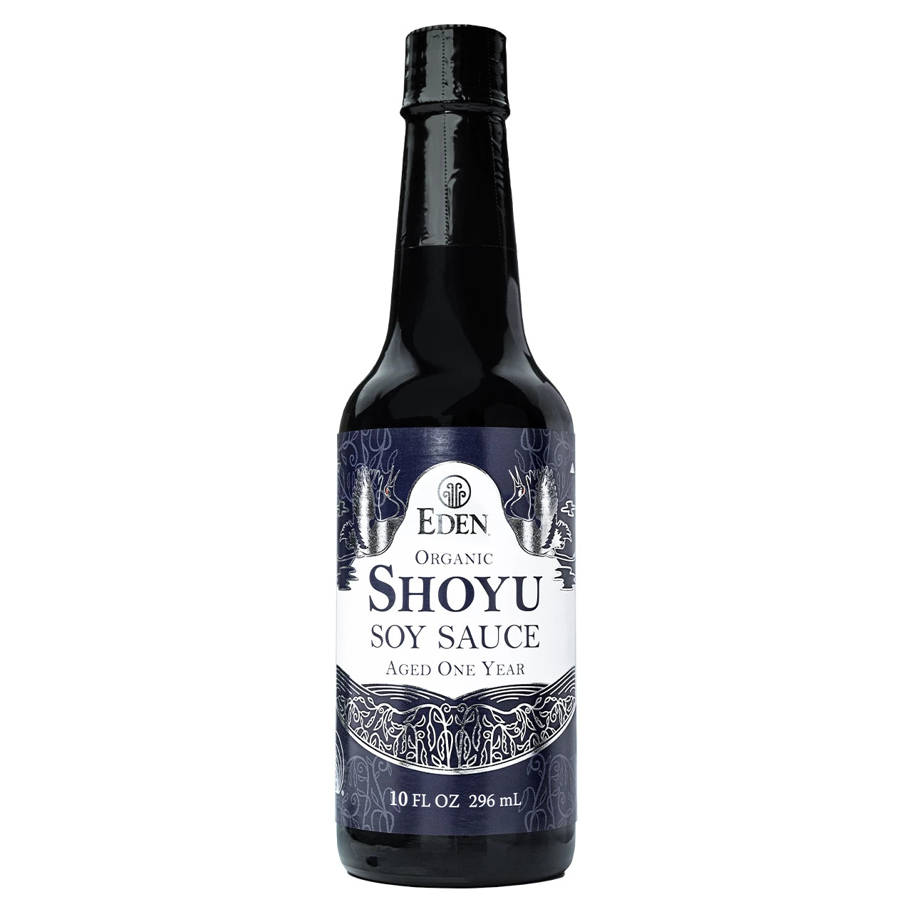 EDEN 有機醤油 (一年熟成) Eden Organic Shoyu Soy Sauce, Aged One Year (296 ml / 10 fl oz)