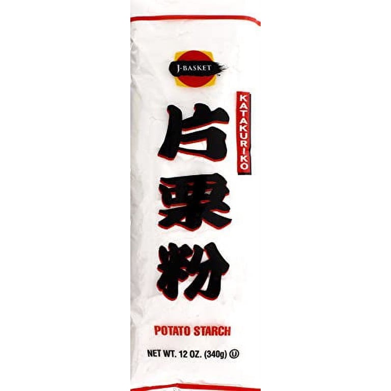 J-BASKET 片栗粉 J-Basket Katakuriko Potato Starch, NET WT. 12 OZ (340 g)