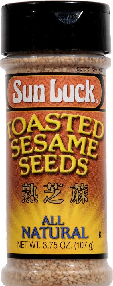 サンラック 熟芝麻（Sun Luck） Sun Luck Toasted Sesame Seeds, All Natural, NET WT. 3.75 OZ (107 g)